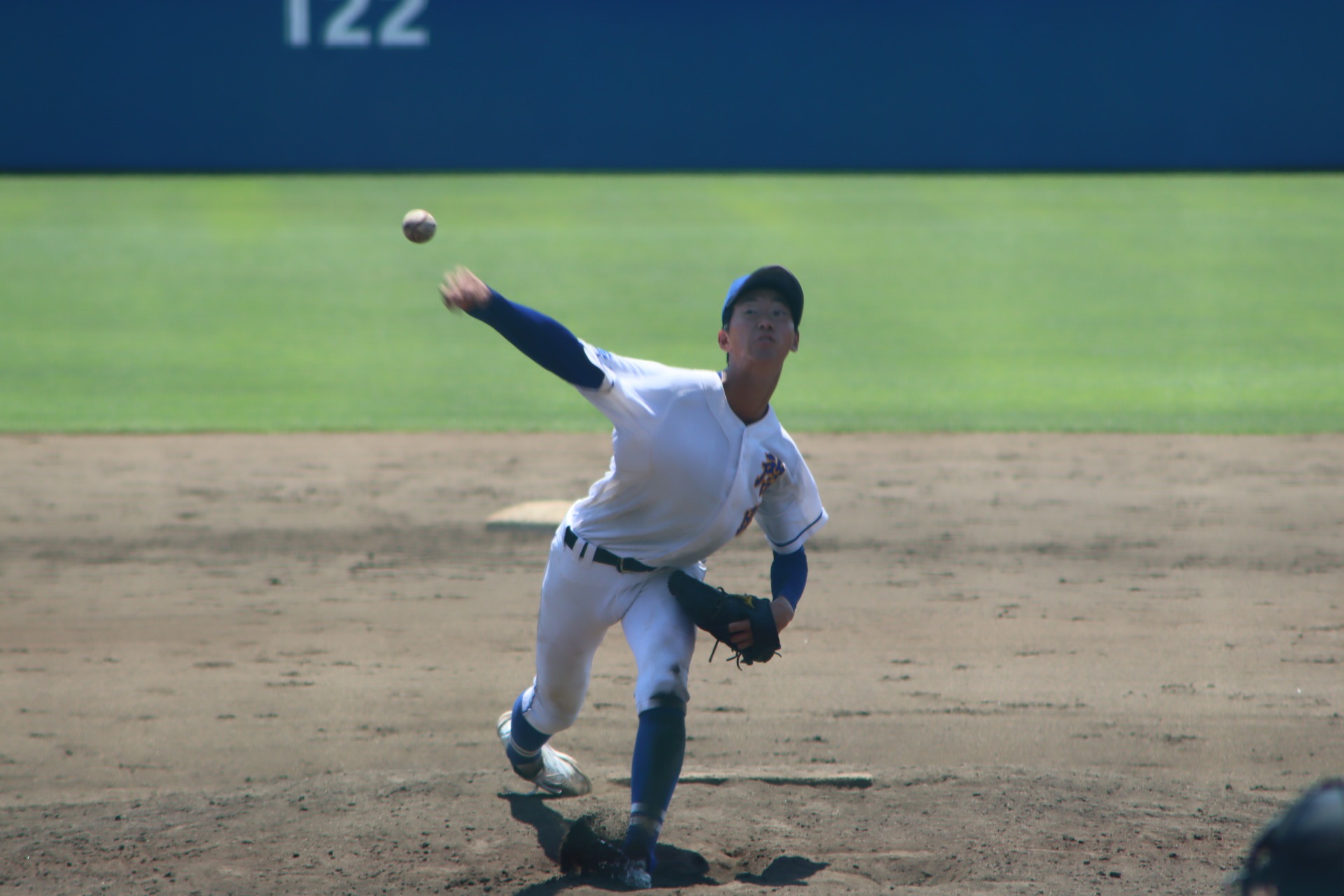 完全試合を達成した中山