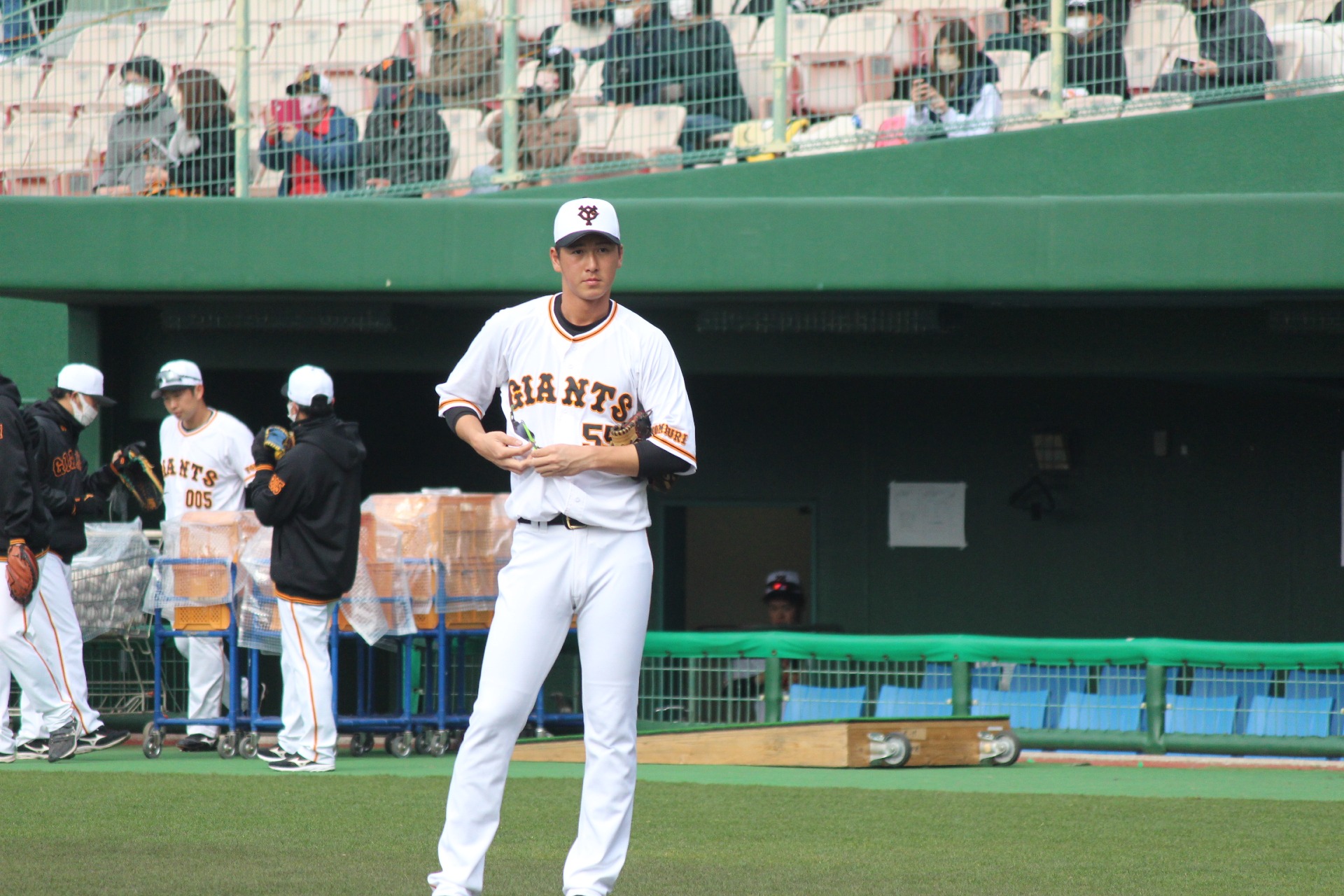 巨人時代の秋広優人