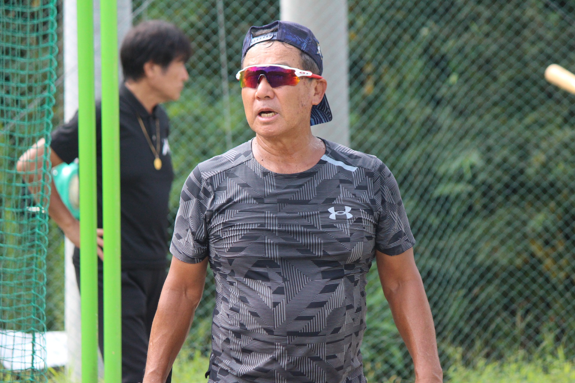 外部指導として来ている蓬莱昭彦さん