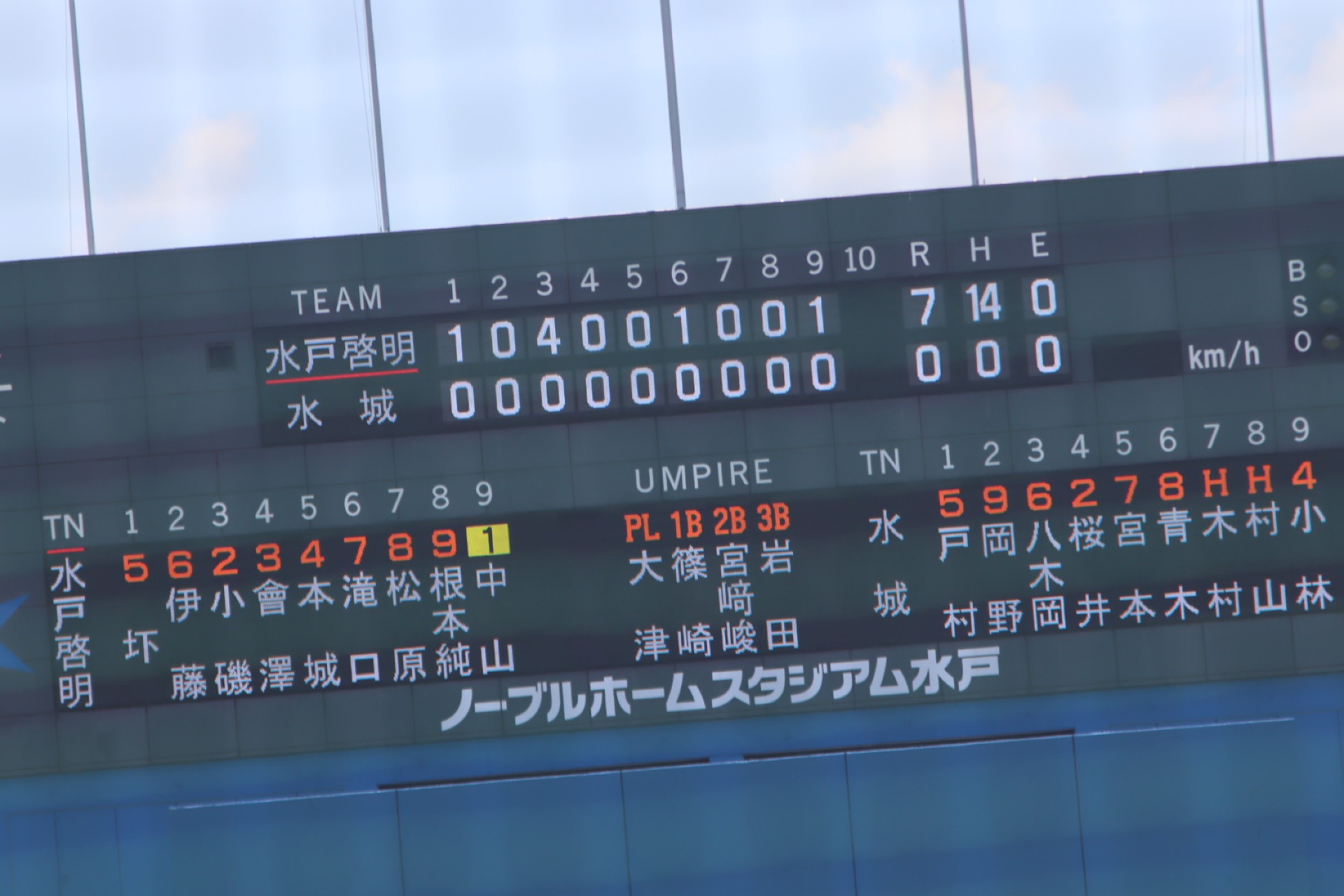 完全試合はスコアボードを見て実感…水戸啓明の146キロ右腕がスカウト