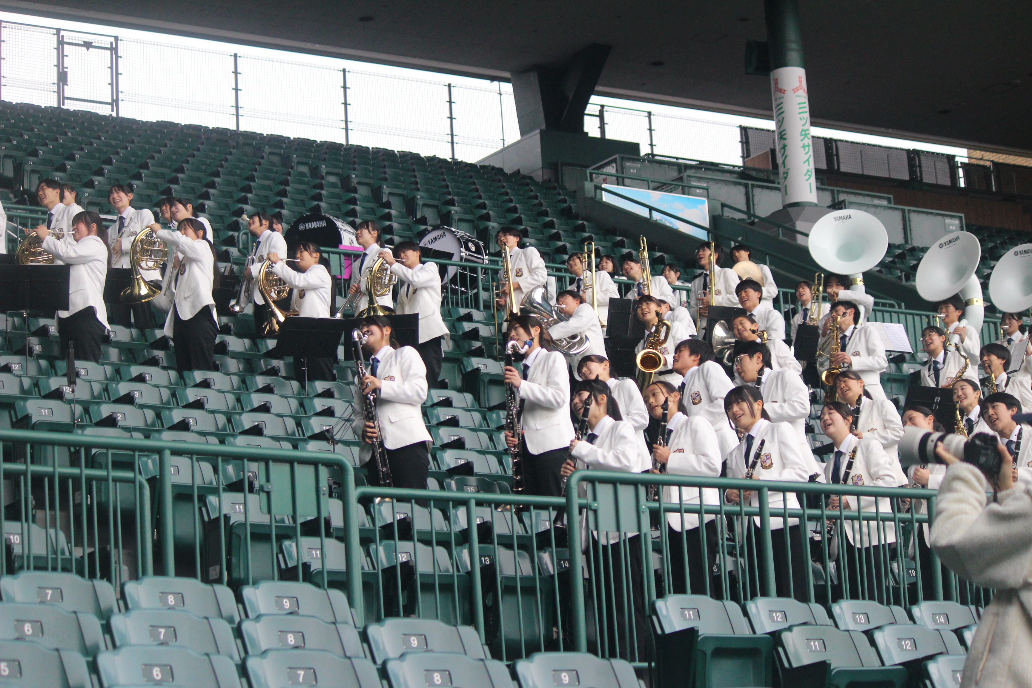 常翔学園吹奏楽部の演奏