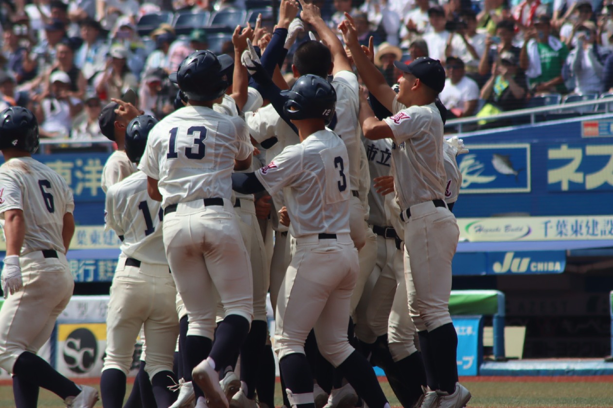高校野球　ペナント　尼崎北高校 95年夏の甲子園出場・尼北OBらの試合 リアル解説付きで
