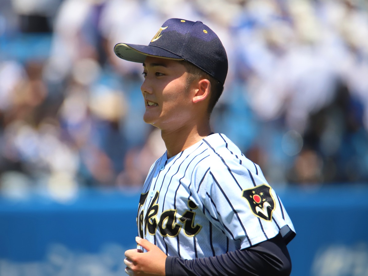 東海大菅生のエース左腕は5回6失点で無念の準優勝、大学進学で4年後の
