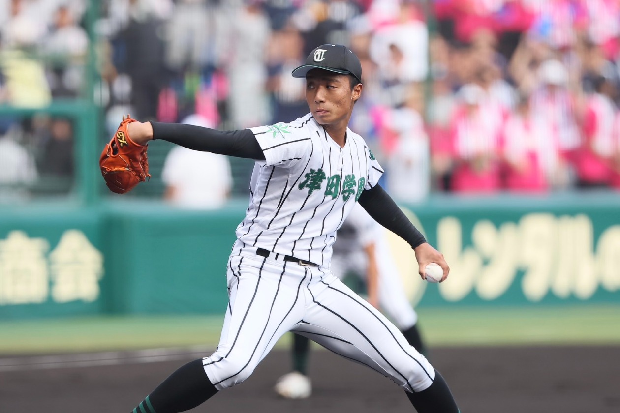 津田学園の149キロ左腕が気迫の12回4失点完投勝利！140キロ超えは14名