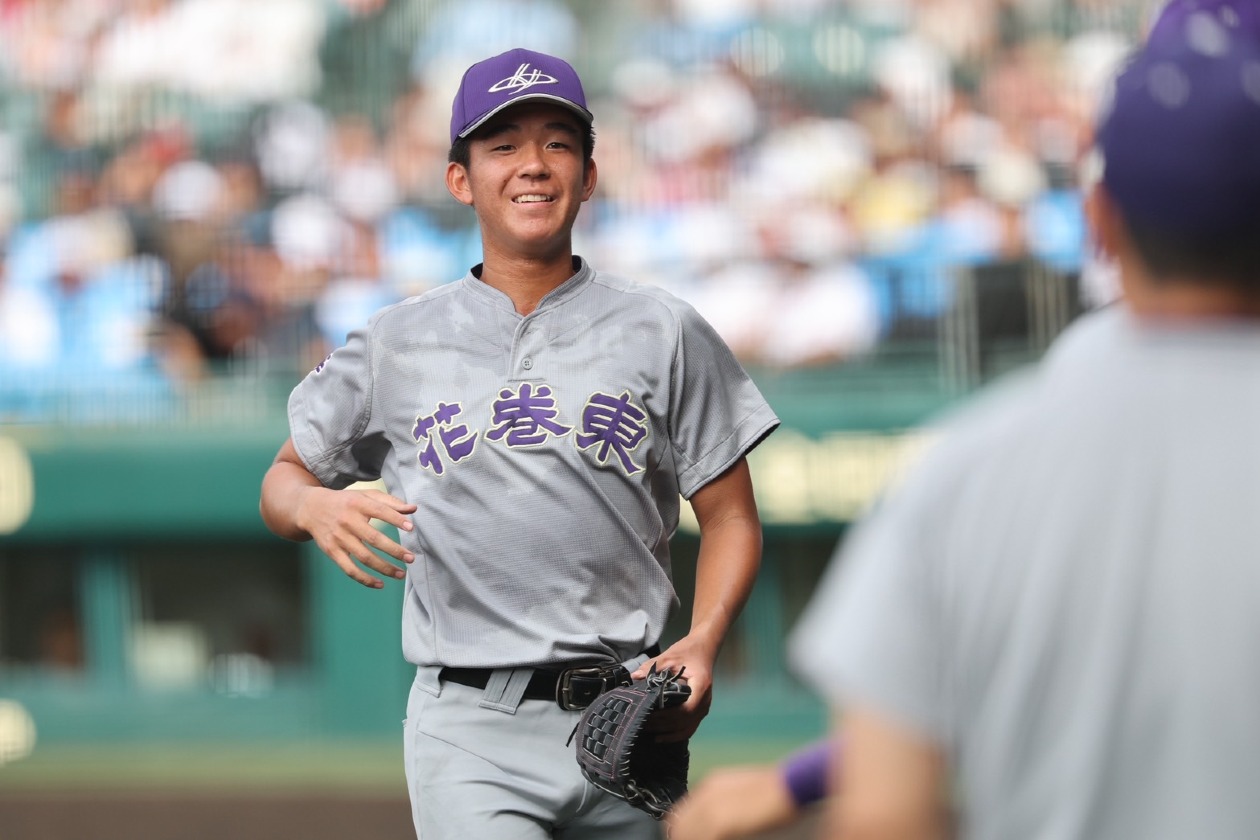 花巻東がセンバツ準Vの智弁和歌山下す！2年生左腕・萬谷が156球