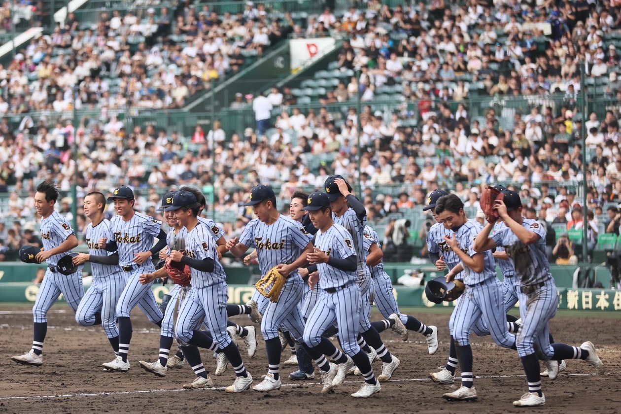 県岐阜商がハンディ克服の横山同点打などで夏40勝、東海大熊本星