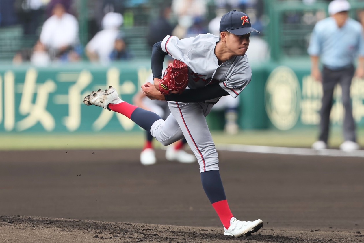 京都国際・西村が、160球3失点の粘投！チェンジアップを駆使し緩急で健