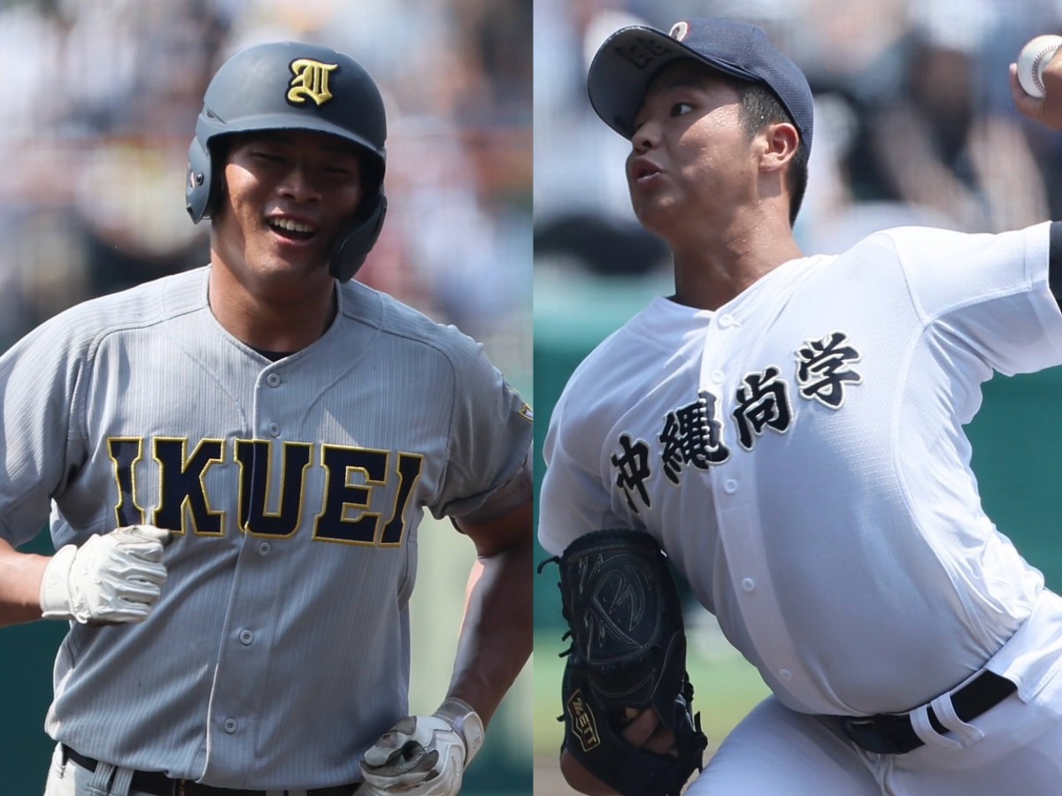 仙台育英のスラッガーたちが、大会屈指の剛腕・沖縄尚学の末吉に