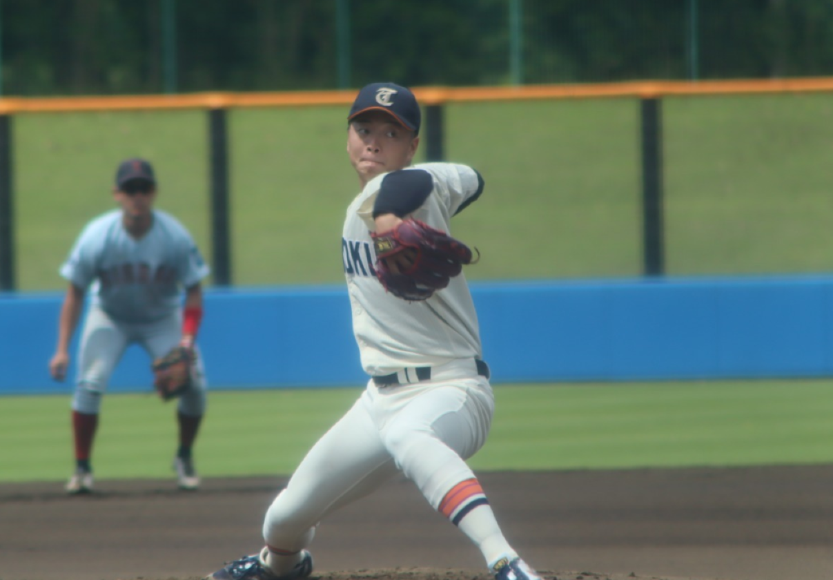 仙台大の大学日本代表左腕が逆転優勝に望みつなぐ粘投！150キロ