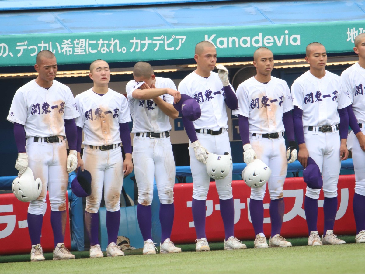 関東一が痛すぎる8失点で準優勝…決勝戦16安打、チーム打率4割超えの