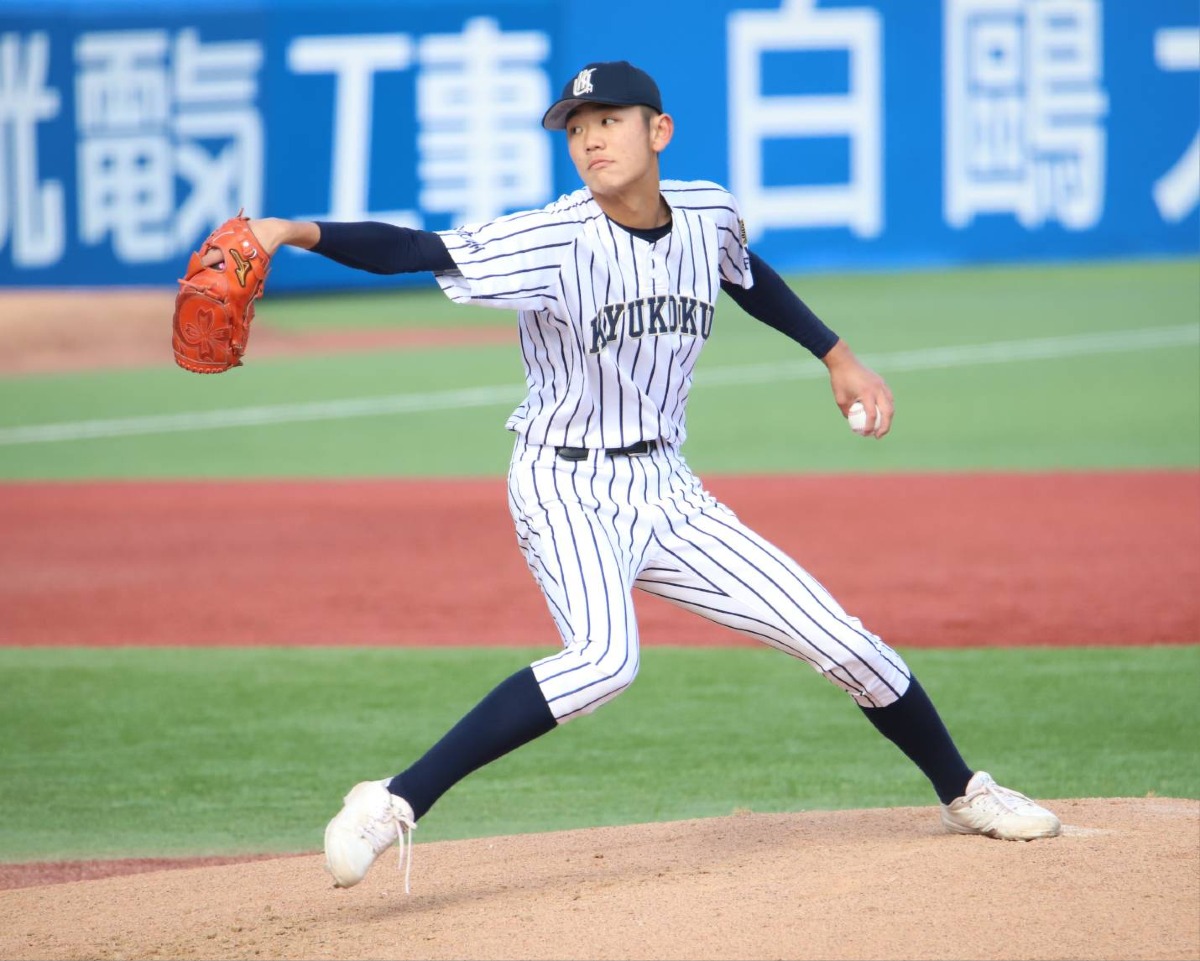 九州国際大付のスーパー1年生左腕が決勝戦でも力投！5回まで6奪三振1