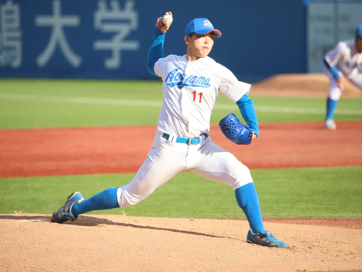中日ドラフト1位の青山学院大エースが17奪三振完封！この1年、142.2回