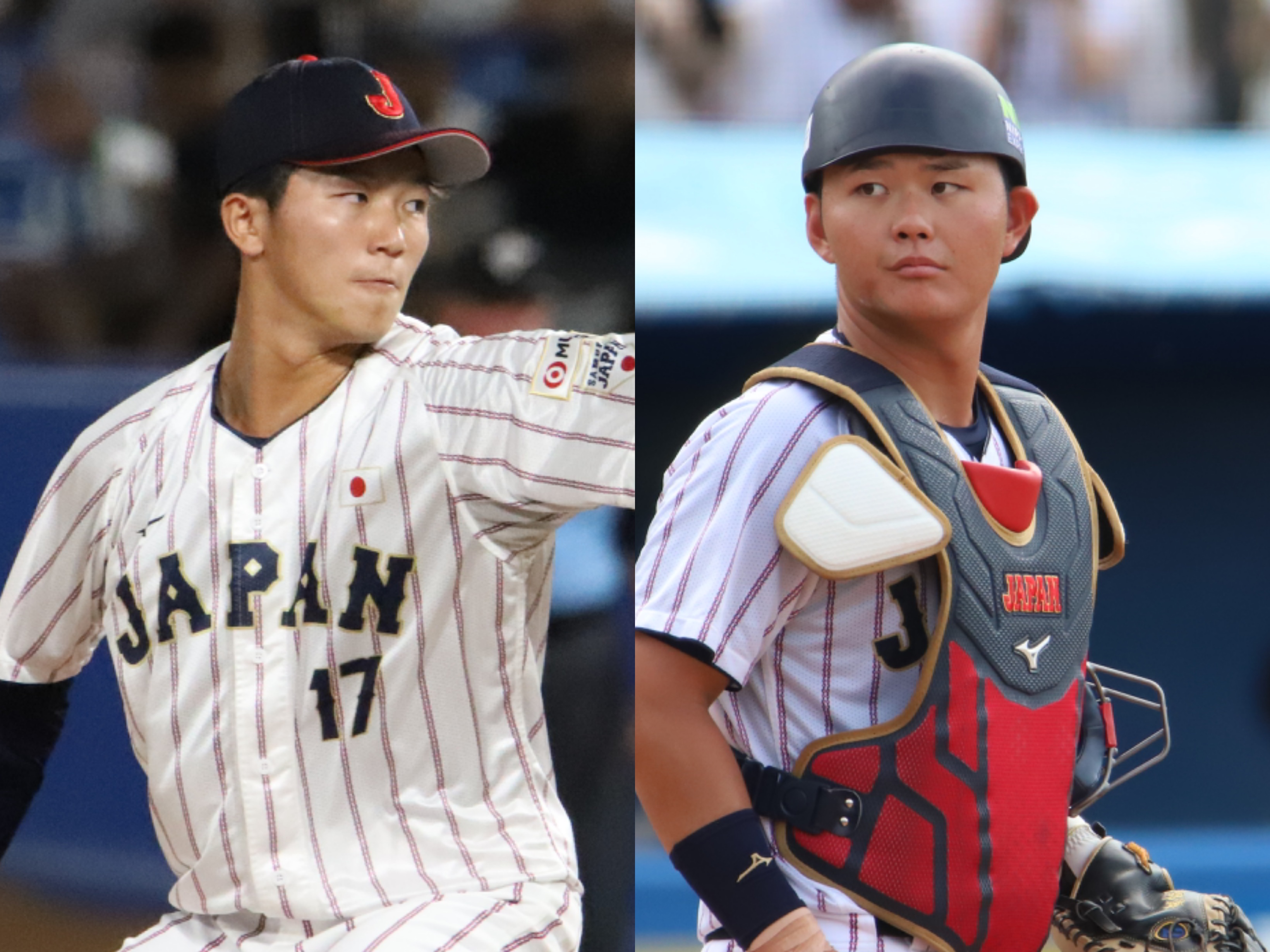 大阪桐蔭の150キロ右腕が三者連続三振の快投！日本2点先制も、雨で30分