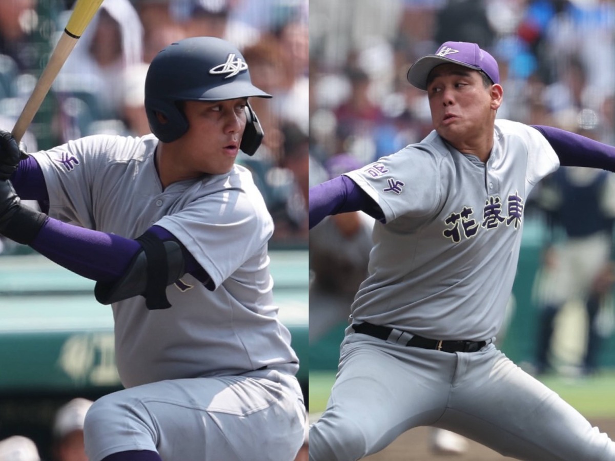 花巻東の二刀流・赤間！不満の残る数字のなかにも、一瞬を逃さない大物