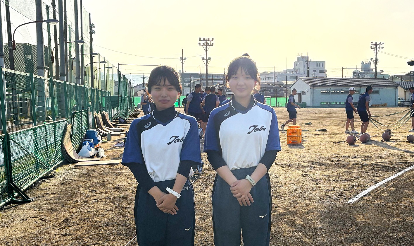 大辻マネージャー、白井マネージャー（鳥羽）