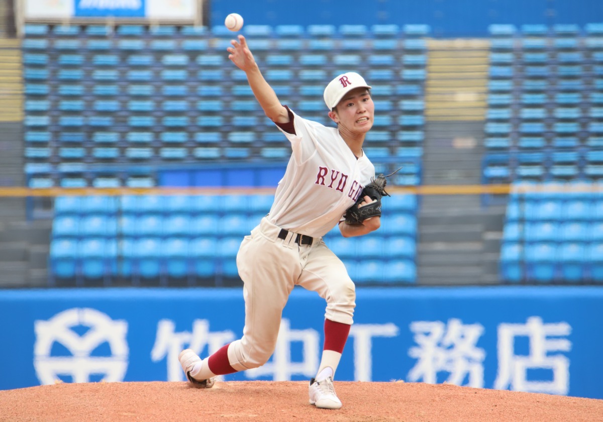 両国・先発の川口 結叶投手
